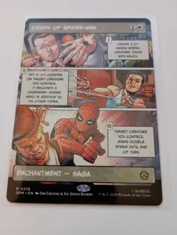 Origin of Spider-Man 0218 (Borderless) MTG Magic Marvel's Spider-Man - Image 1