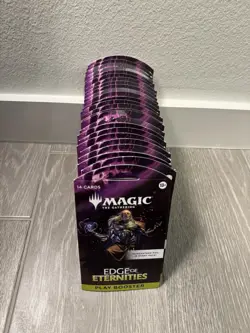 25 x Edge Of Eternities MTG Sleeved Play Booster Pack - Image 2