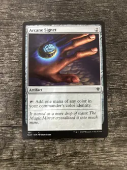 MTG 1x Arcane Signet x1 LP Throne of Eldraine - Image 1