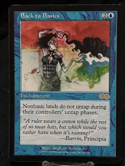 Magic the Gathering Back to Basics Urza's Saga Regular ~LP~ MTG - Image 1