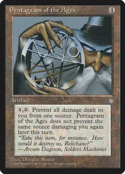 Pentagram of the Ages - Ice Age - Magic The Gathering - MTG - Image 1