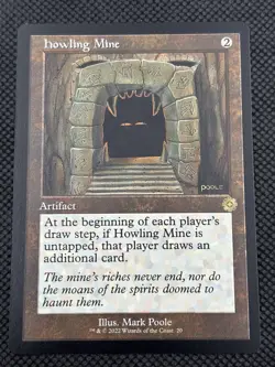 Howling Mine #20 Normal The Brothers' War: Retro Frame Artifacts NM MTG - Image 1
