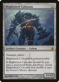 Blightsteel Colossus MBS NM MTG - Image 1