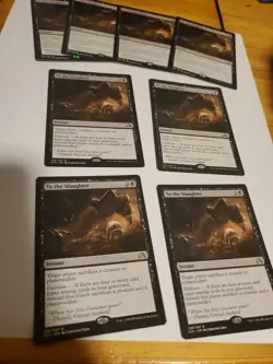 To the Slaughter × 4 NM - LP SOI mtg - Image 1