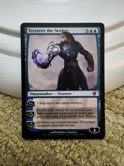 Magic the Gathering - Shards of Alara Tezzeret the Seeker 2008 60 Mythic - Image 1