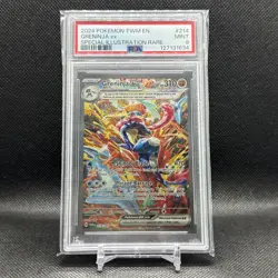 PSA 9 GRENINJA EX #214/167 POKEMON TWM EN TWILIGHT MASQUERADE - Image 1