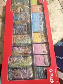 Costco Pokemon Prismatic Evolutions 8 Mini Tins 2 Pack - Image 4