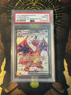 Pokemon Charizard ex 056 Promo Premium Collection PSA 10 - Image 1