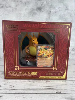 Pokemon TCG Charizard ex Super Premium Collection Box Sealed New - Image 1