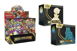 Pokemon TCG: Mega Evolution Enhanced Booster Box + Elite Trainer Box Set Bundle - Image 1