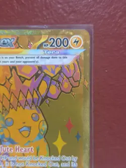Pikachu ex 179/131 Hyper Rare GOLD Pokemon TCG Prismatic Evolutions - Image 3