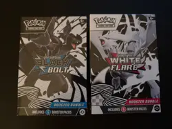 Pokemon TCG SV: Black Bolt & White Flare Booster Bundle Lot Brand New & Sealed - Image 1