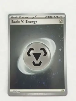 Pokemon Basic Metal Energy SVE 008 Cosmos Holo x3 Swirls 2023 NM - Image 2