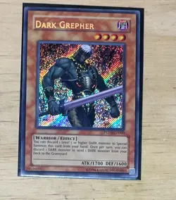 Yu-Gi-Oh Dark Grepher PTDN-EN000 | Secret Rare | Phantom Darkness LP Unlimited - Image 1