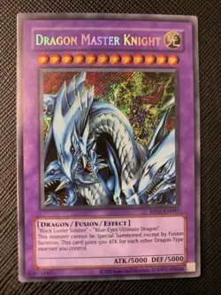 Dragon Master Knight RP02-EN097 Retro Pack 2 2020 reprint NM-LP White Spots - Image 1