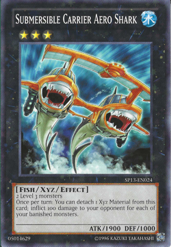 Submersible Carrier Aero Shark (SP13-EN024) - Starfoil Rare Yu-Gi-Oh! - Image 1