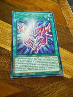 Phantom Knights' Rank-Up-Magic Force MP21-EN200 1st Edition Rare LP + BONUS - Image 1