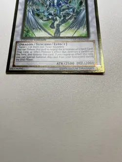 Yu-Gi-Oh! Stardust Dragon Ultra Rare Limited Edition GLD3-EN037 MP - Image 2