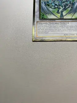 Yu-Gi-Oh! Stardust Dragon Ultra Rare Limited Edition GLD3-EN037 MP - Image 3