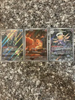 Pokemon Mega Evolution Illustration Rare Card Lot Of 3 Pack Fresh - Image 1