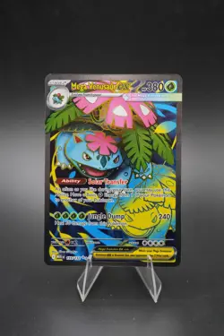 Mega Venusaur EX 155/132 Mega Evolution ENGLISH Pokemon TCG Card NM Ultra Rare - Image 1