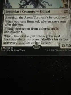 Magic the Gathering Emrakul, the Aeons Torn Modern Masters Regular Card 003/249 - Image 3