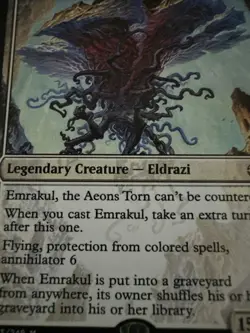 Magic the Gathering Emrakul, the Aeons Torn Modern Masters Regular Card 003/249 - Image 4