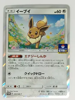 Eevee 245/SM-P GX Start Battle Promo Pokemon Card Japanese (P7576) - Image 1