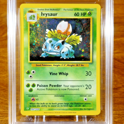Pokemon Trading Card Game Classic Ivysaur CLV 002/034 AGS Mint+ 9.5 Holo 2023 - Image 2