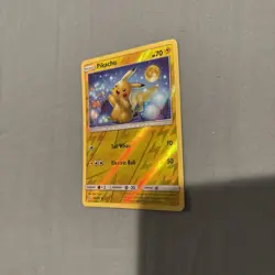 Pikachu Sun & Moon Unified Minds 56/236 REVERSE HOLO card 2019 Pokemon TCG - Image 1