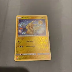Pikachu Sun & Moon Unified Minds 56/236 REVERSE HOLO card 2019 Pokemon TCG - Image 2
