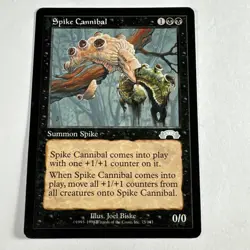 MTG- Spike Cannibal #75 LP Magic: Exodus 1998 Uncommon - Image 1