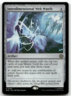 Interdimensional Web Watch R Marvel's Spider-Man 165 MTG NM X1 - Image 1