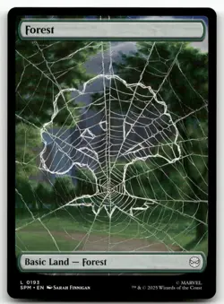 X4 Forest L Marvel's Spider-Man 193 MTG NM X4 - Image 1
