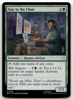 X4 Guy in the Chair C Marvel's Spider-Man 102 MTG NM PLAYSET - Image 1