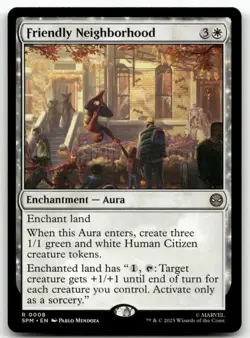 Friendly Neighborhood R Marvel's Spider-Man 8 MTG NM X1 - Image 1