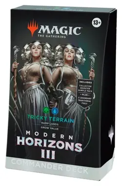 MTG: Modern Horizons III - Commander Deck - Tricky Terrain - Image 1