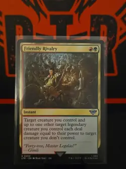 Friendly Rivalry [The Lord of the Rings: Tales of Middle-Earth] Magic MTG - Image 1