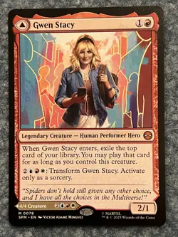 MTG Gwen Stacy/Ghost-spider 0078 Marvel's Spide-man - Image 1