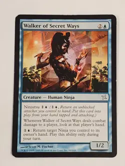 MTG Walker of Secret Ways (Betrayers of Kamigawa/Blue/U) - BGM - Image 1