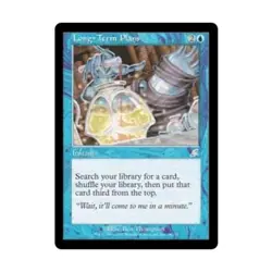 WOTC MtG Scourge Long-Term Plans (U) EX - Image 1