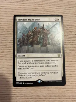 1x Flawless Maneuver NM-Mint, English Commander 2020 MTG Magic - Image 1