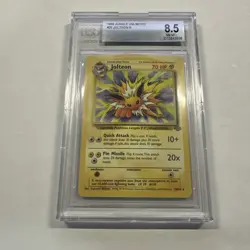 BGS 8.5 Pokemon Jungle Set (1999) Jolteon 20/64 Non Holo - Image 1