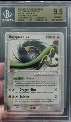 Pokemon Rayquaza ex Black Star Holo Promo #039 BGS 9.5 Gem Mint - Image 1