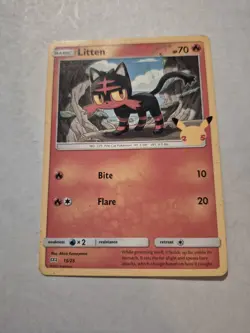 Litten - 24/149 - Sun & Moon - Reverse Holo 2016 Pokemon TCG - Image 2