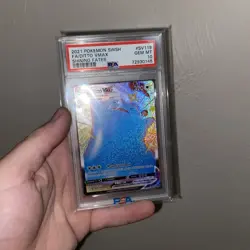 FA DITTO VMAX PSA 10 2021 POKEMON SWSH SHINING FATES #SV119/SV122 GEM 8515 - Image 1