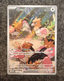 Spearow 151/132 IR Illustration Rare Mega Evolutions Pokemon TCG NM - Image 1