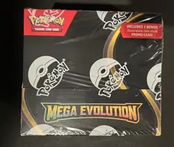 Pokemon TCG Mega Evolution ENHANCED BOOSTER BOX Factory Sealed 36 Packs IN HAND - Image 1