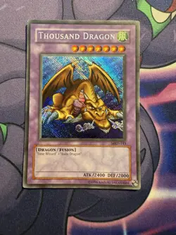 Thousand Dragon MRD-143 REVERSE FOIL ERROR Secret Rare YuGiOh Yu-Gi-Oh HP - Image 1