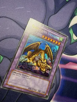 Thousand Dragon MRD-143 REVERSE FOIL ERROR Secret Rare YuGiOh Yu-Gi-Oh HP - Image 2